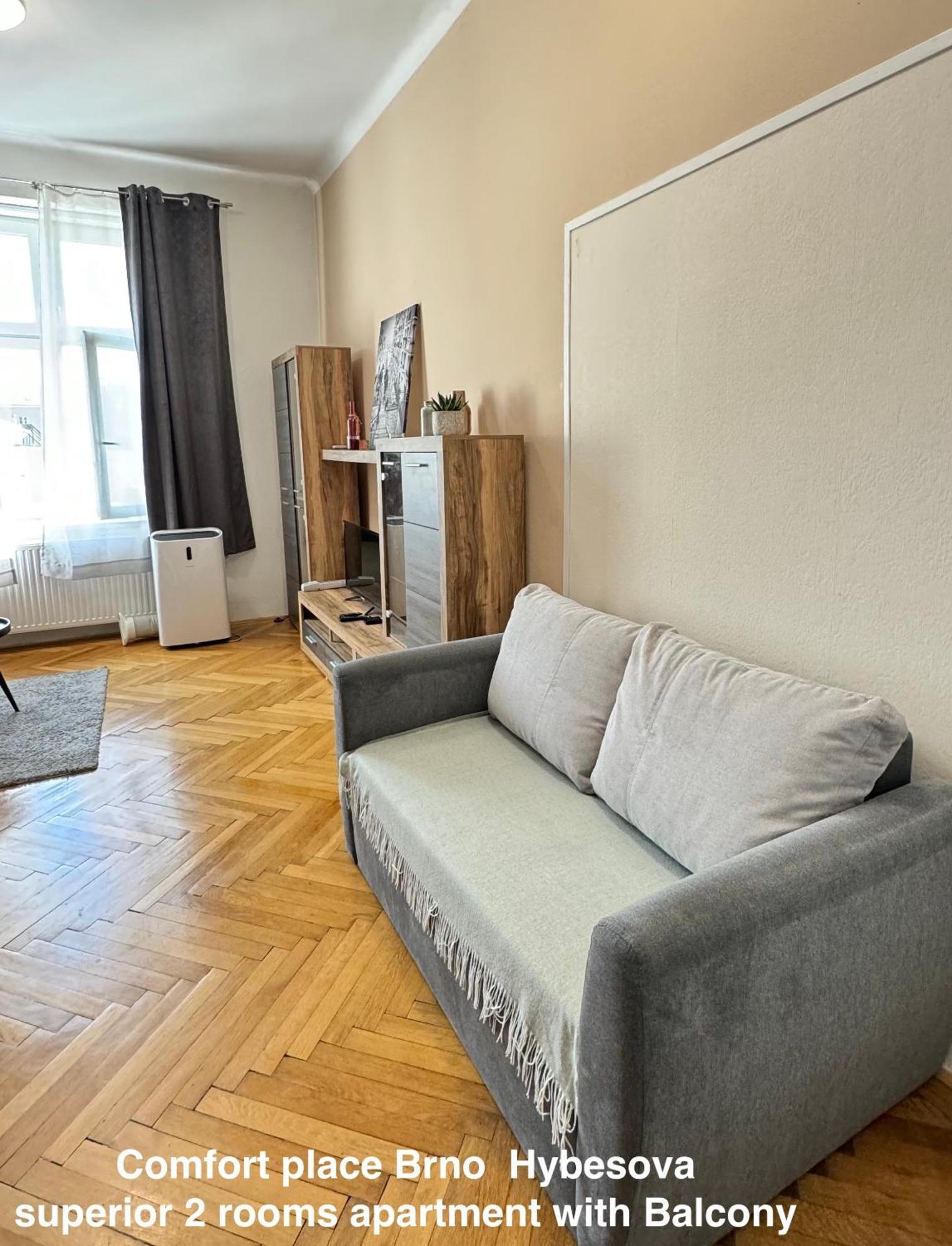 Apartament Comfort Place Brno, Hybesova Zewnętrze zdjęcie