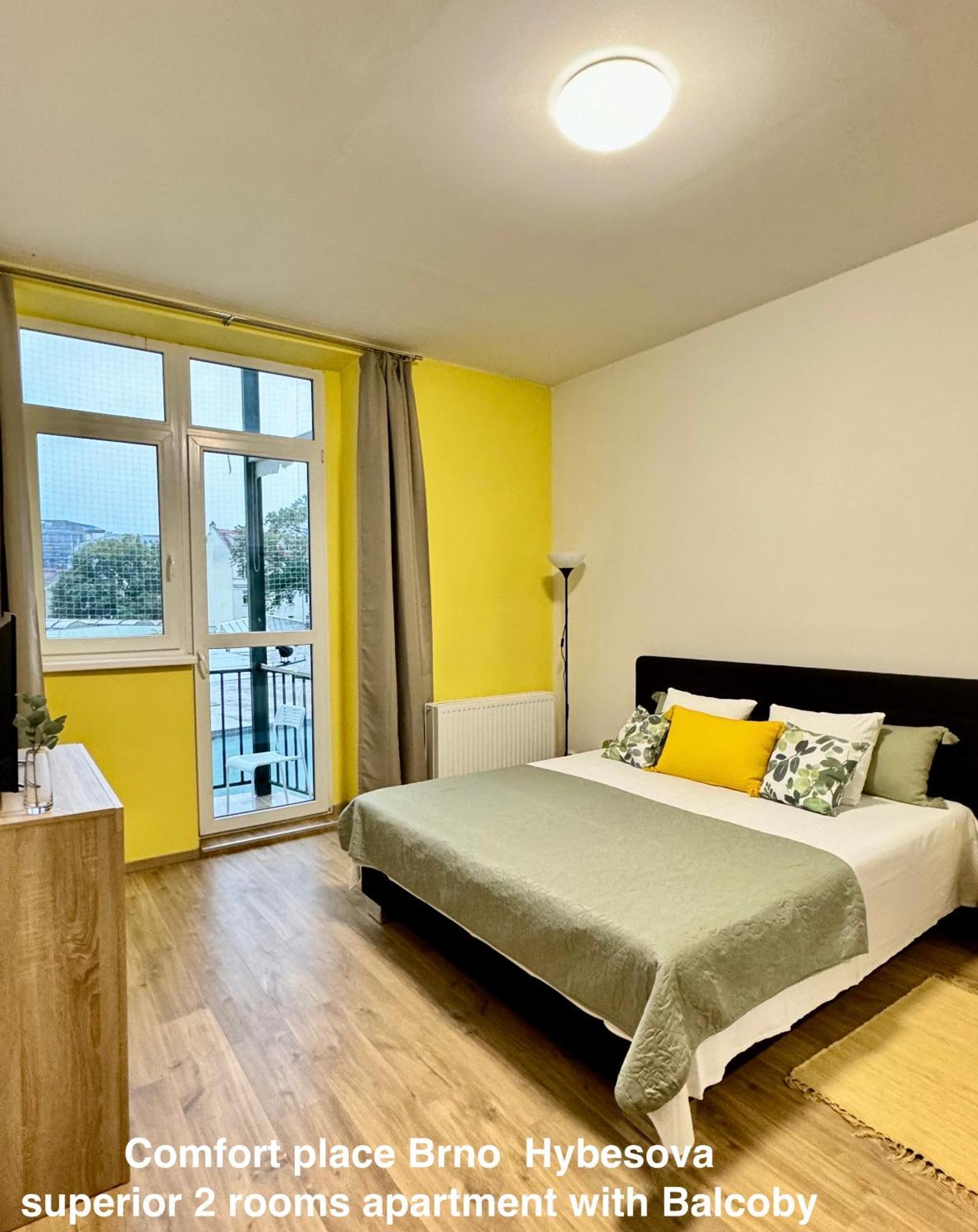 Apartament Comfort Place Brno, Hybesova Zewnętrze zdjęcie